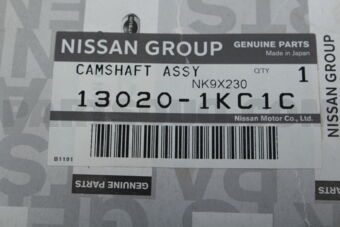 Nissan 130201KC1C CAMSHAFT ASSY
