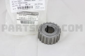 Nissan 13021V5001 SPROCKET-CRANKSHAFT