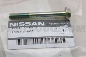 Nissan 1305831U0A BOLT-CAMSHAFT BRACKET
