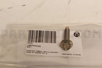 Nissan 130751KC1A BOLT