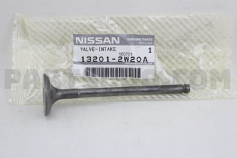 Nissan 132012W20A VALVE-INTAKE