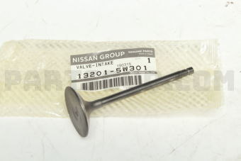 Nissan 132015W301 VALVE-INTAKE