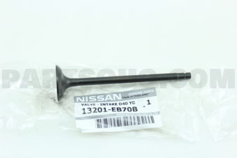Nissan 13201EB70B VALVE-INTAKE