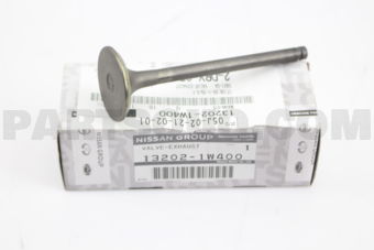 Nissan 132021W400 VALVE-EXHAUST