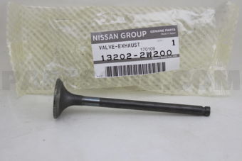 Nissan 132022W200 VALVE-EXHAUST