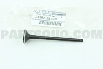 Nissan 13202EB70B VALVE-EXHAUST