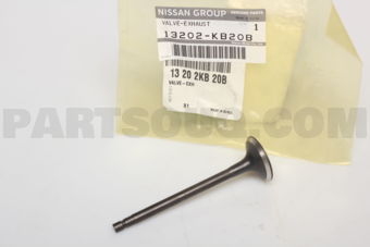 Nissan 13202KB20B VALVE-EXHAUST