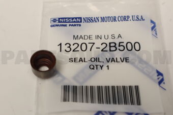 Nissan 132072B500 SEAL-OIL,VALVE