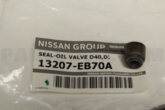 Nissan 13207EB70A SEAL-OIL,VALVE