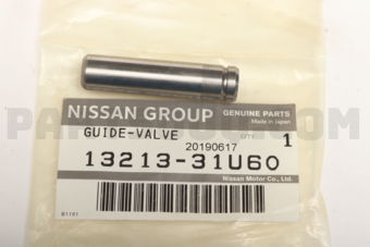 Nissan 1321331U60 GUIDE-VALVE,EXHAUST