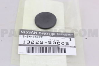 Nissan 1322953C05 SHIM-VALVE