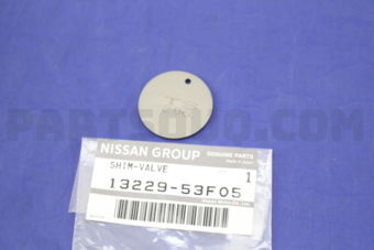 Nissan 1322953F05 SHIM-VALVE