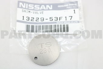 Nissan 1322953F17 SHIM-VALVE