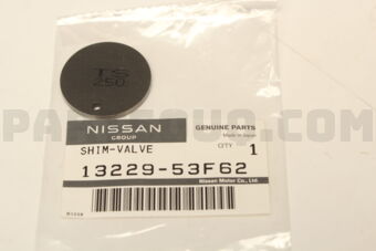 Nissan 1322953F62 SHIM-VALVE