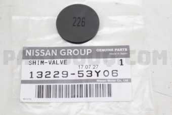 Nissan 1322953Y06 SHIM-VALVE