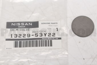 Nissan 1322953Y22 SHIM-VALVE