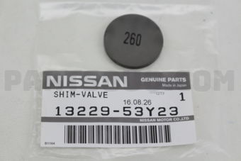 Nissan 1322953Y23 SHIM-VALVE