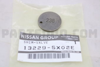 Nissan 132295X02E SHIM-VALVE