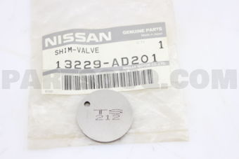 Nissan 13229AD201 SHIM-VALVE