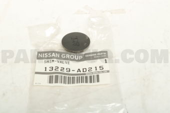 Nissan 13229AD215 SHIM-VALVE
