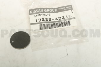 Nissan 13229AD215 SHIM-VALVE