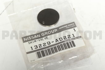 Nissan 13229AD221 SHIM-VALVE