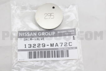 Nissan 13229MA72C SHIM-VALVE