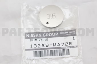 Nissan 13229MA72E SHIM-VALVE
