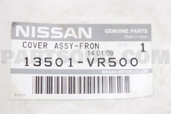 COVER ASSY-FRONT,TIMING CHAIN 13501VR500 | Nissan Parts | PartSouq