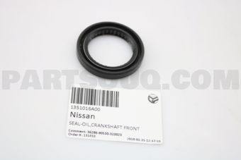 Nissan 1351016A00 SEAL-OIL,CRANKSHAFT FRONT