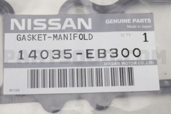 Nissan 14035EB300 GASKET-MANIFOLD