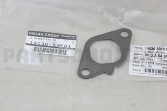 Nissan 1403653F01 GASKET-EXHAUST MANIFOLD,A