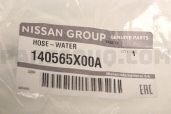 Nissan 140565X00A HOSE-WATER