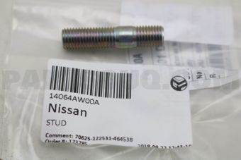 Nissan 14064AW00A STUD