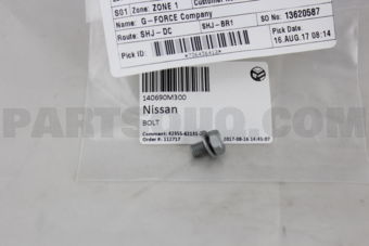 Nissan 140690M300 BOLT