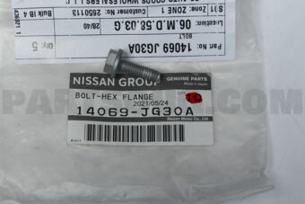 Nissan 14069JG30A BOLT