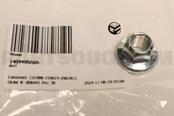 Nissan 140949BA0A NUT