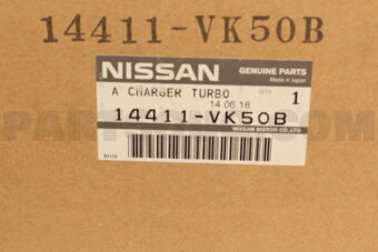 Nissan 14411VK50B TURBOCHARGER
