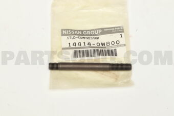 Nissan 144140W800 STUD-COMPRESSOR HOUSING