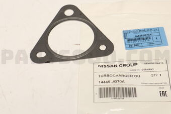 Nissan 14445JG70A TURBOCHARGER OUTLET GASKET