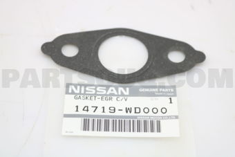 Nissan 14719WD000 EGR VALVE GASKET