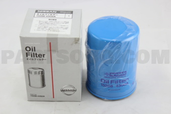 Nissan 1520843G0A FILTER ASSY-OIL