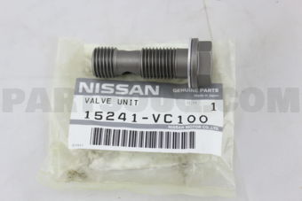Nissan 15241VC100 VALVE-OIL PRESSURE REGULATOR