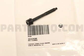 Nissan 16122JK20B BOLT-CHAMBER