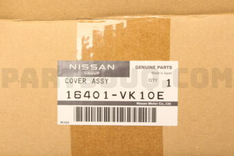 Nissan 16401VK10E COVER-UPPER