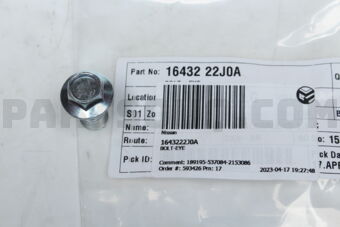 Nissan 1643222J0A BOLT-EYE