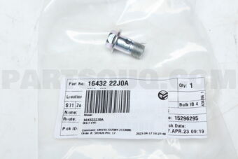 Nissan 1643222J0A BOLT-EYE