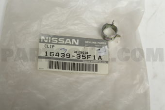 Nissan 1643935F1A CLAMP