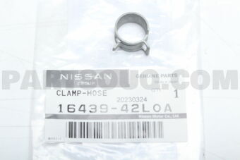Nissan 1643942L0A CLAMP