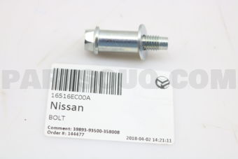 Nissan 16516EC00A BOLT